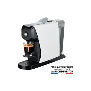Cafetière à dosette MALONGO eoh blanc brillant