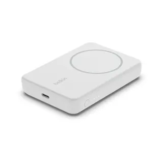 Batterie externe BELKIN 5000 mAh sans fil MagSafe blanc