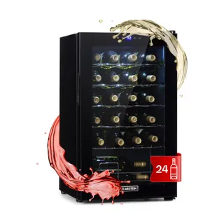 Cave à vin polyvalente KLARSTEIN Shiraz 24 Uno 63L 24bt 5-18°C