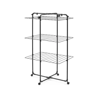 Etendoir à linge BRABANTIA Tour Hang on 23M Noir