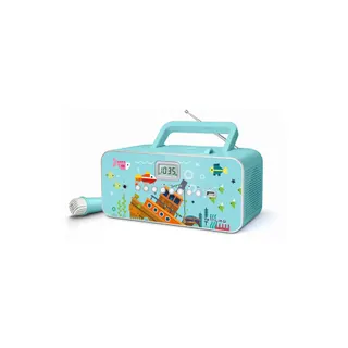 Lecteur CD MUSE M-29 KB Bleu