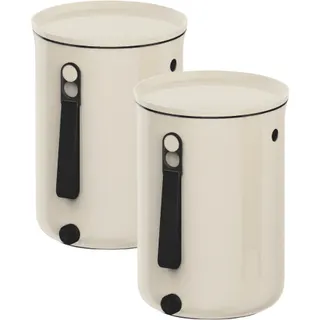Composteur de cuisine BOKASHI Organico 2 set de 2 bacs 9.6L blanc