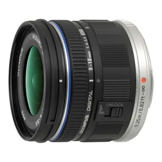 Objectif pour Hybride OLYMPUS 9-18mm f/4.0-5.6 noir M.Zuiko
