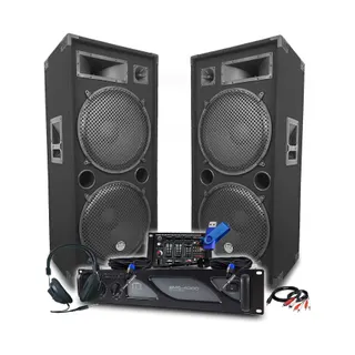 Pack sono BM SONIC Pack Sono DJ BM SONIC Ampli 4000W, Paire