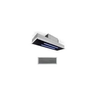 Hotte encastrable KLARSTEIN High Line plafond 90cm 410m3/h noir