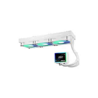 Kit de refroidissement ASROCK Challenger Digital - 360 mm Blanc