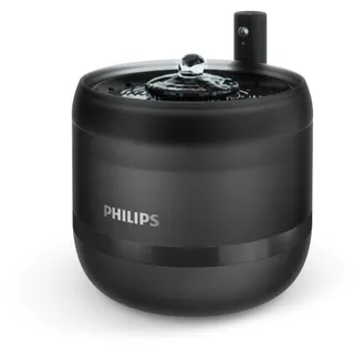 Fontaine à eau PHILIPS PAW3210/02 silencieuse, automatique, noire, 2.2L
