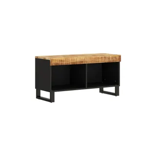 Meuble TV HELLOSHOP26 Meuble TV industriel avec rangement spac