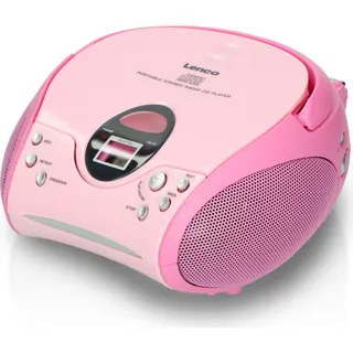 Radio FM LENCO SCD-24 Pink