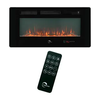 Cheminée électrique SANNOVER Valtaia Plat 2000 W / 102 cm