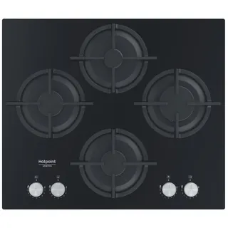 Plaque gaz HOTPOINT QS61SBK Gaz verre
