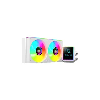 Kit de refroidissement MARS GAMING LCD Pro - 240 mm Blanc
