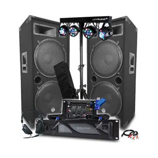 Pack sono BM SONIC Pack Sono BM SONIC Ampli 4000W, Paire d'
