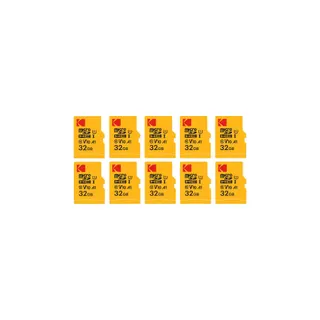 Carte Micro SD KODAK Lot de 10 Cartes Mémoire Micro SDX