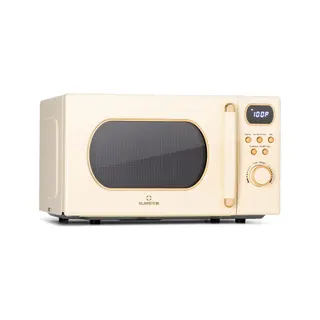 Micro ondes grill KLARSTEIN Julieta grill 20L 800 W Ø25,5cm Beige