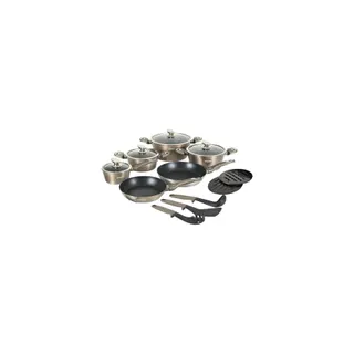 Batterie de cuisine HERZBERG HGMETCR15-CAR