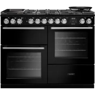 Piano de cuisson mixte FALCON NEXUS NGC OC  TAB GAZ 110 CM NOIR CHROME
