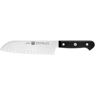 Couteau japonais ZWILLING Gourmet santoku avec alveoles 18 cm