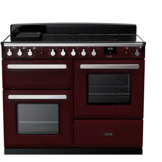 Piano de cuisson induction FALCON ESTEL DELUXE OCTAB IND 110 CM BORDEAUX