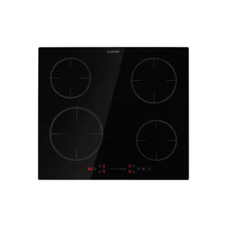 Plaque induction KLARSTEIN Virtuosa EcoAdapt 4 zones 7200W noire