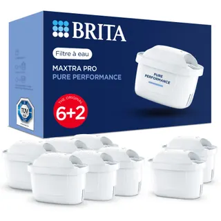 Cartouche filtrante BRITA pack de 6 + 2 cartouches Maxtra Pro All-in-1