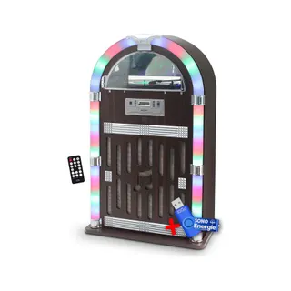 INOVALLEY Chaîne Hifi Jubebox Retro 60W avec tourn