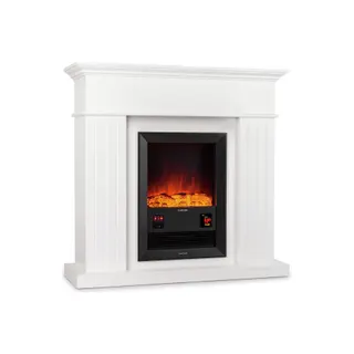 Cheminée électrique KLARSTEIN Kamini FXL - 200W - Blanc