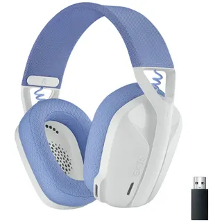 Casque gamer LOGITECH G435 Lightspeed Bluetooth Blanc