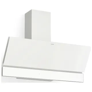 Hotte décorative murale inclinée KLARSTEIN Velaire 90 cm 820 m³/h CEE A++ Blanc