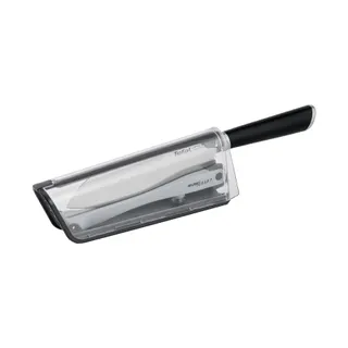 Couteau japonais TEFAL Ever Sharp Santoku + Aiguiseur