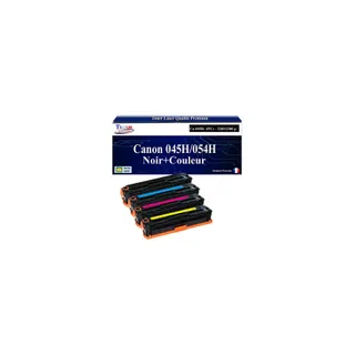 Toner T3AZUR pour Canon MF643Cdw 045H 054H (x4)