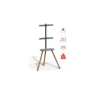 Pied TV METRONIC Support TV sur Trépied Pivotant pour Tél