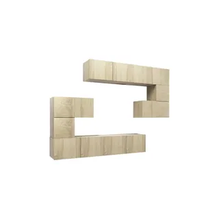 Meuble TV HELLOSHOP26 Ensemble de meubles armoire buffet TV té