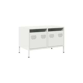 Meuble TV HELLOSHOP26 Meuble TV industriel avec rangement 68 x