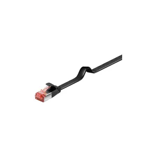 Câble Ethernet GOOBAY Câble RJ45 Cat6 20m non Blindé plat Noir