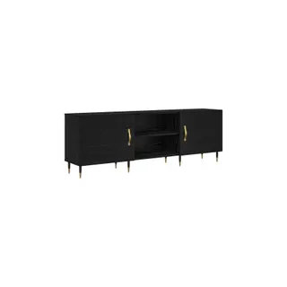 Meuble TV HELLOSHOP26 Meuble TV rectangulaire moderne rangemen