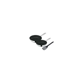 Batterie de cuisine WMF 2 Poeles Devil + spatule