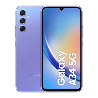 Smartphone SAMSUNG Galaxy A34 Lavande 128Go 5G Reconditionné