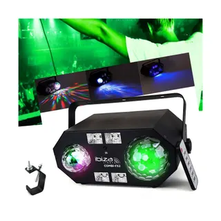 Jeu de lumières IBIZA Jeu de lumière 4-en-1 à LED RVBB - ASTRO