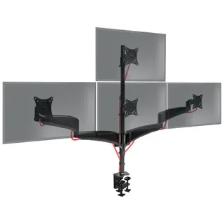 DURONIC DM453VX1 Support Quadruple 4 écr