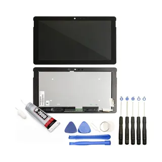 VISIODIRECT Vitre+Lcd pour Surface GO 2 black 1901