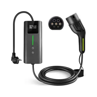 Accessoire borne de recharge JUNSUN Câble recharge voiture 4M 3.5KW type 2