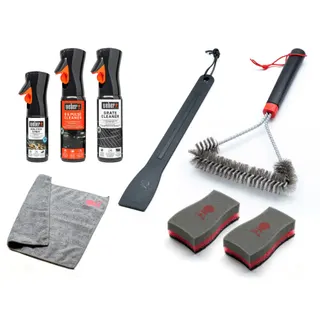 Nettoyant barbecue WEBER Kit de nettoyage bbq Q & Pulse