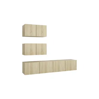 Meuble TV HELLOSHOP26 Ensemble de meubles armoire buffet TV té