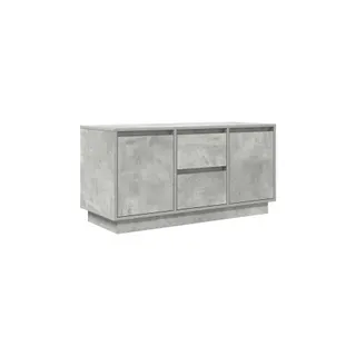 Meuble TV HELLOSHOP26 Meuble TV avec éclairage LED espace de r