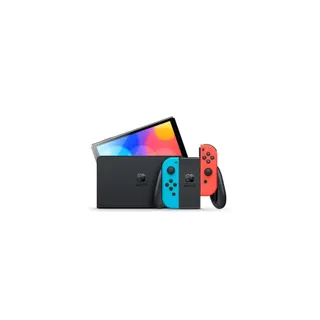 Console NINTENDO Switch Modèle OLED Bleu / Rouge Néon