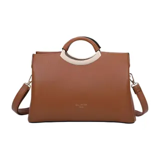 Sac bandoulière GALLANTRY Femme Effet Grainé avec Poignée Rigide