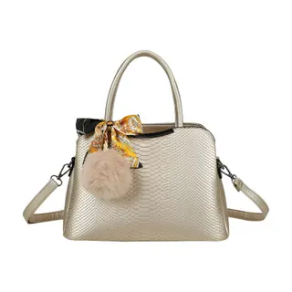Sac bandoulière GALLANTRY pour Femme Effet Serpent avec Foulard