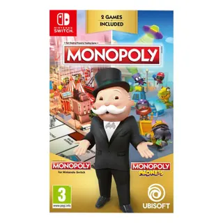 Jeu Switch UBISOFT Monopoly Classic + Monopoly Madness