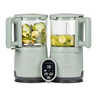 Mixeur Cuiseur Bébé BABYMOOV Nutriglass Celadon Green
